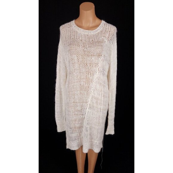 Doublet Upcycle Winder Yarn Pullover Limited 12/14 One Size White Sweater $790 - Picture 2 of 16